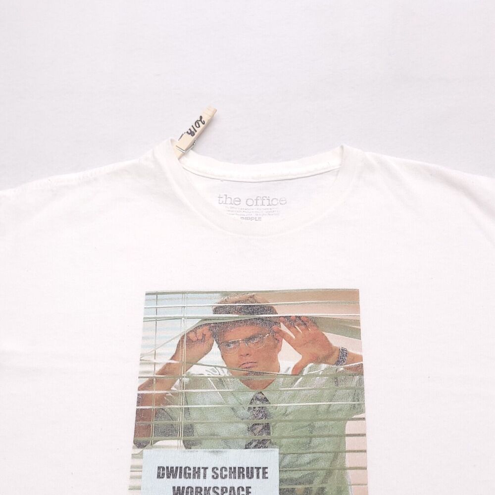 Ripple Junction The Office Graphic Short Sleeve T-Shirt Adult Size XL Mens White